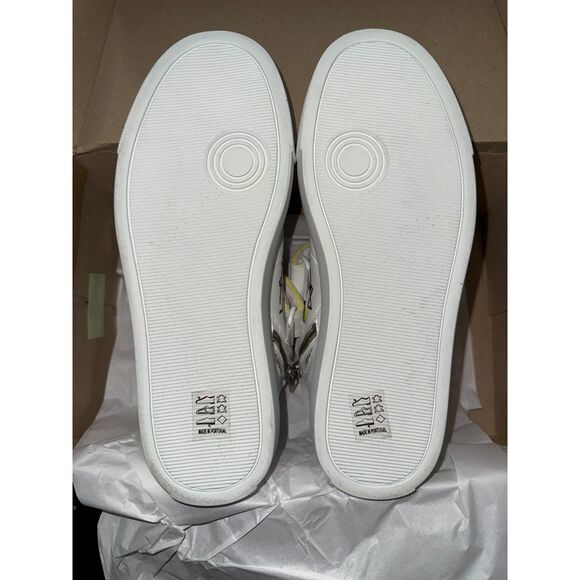 NWT Zadig & Voltaire ZV1747 Mid Flash Fluorescent Suede Charms Sneakers size 39 - Picture 10 of 13